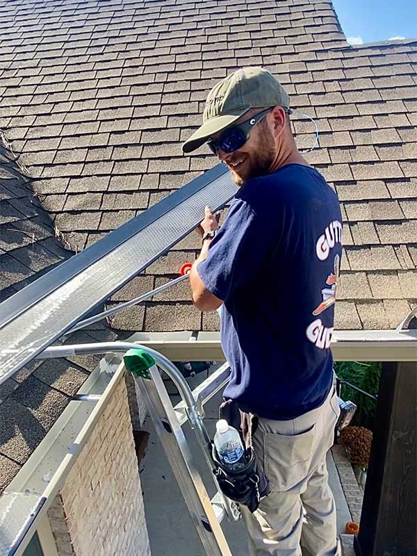 Gutter Gliders Guard Installation Guard Installation