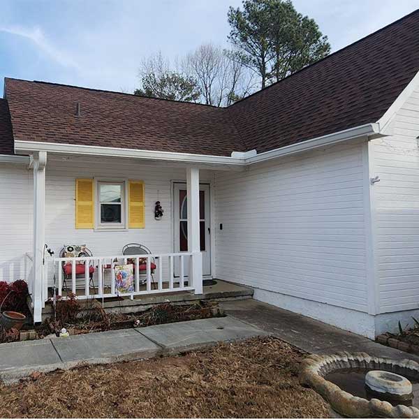 New Gutters on a Home